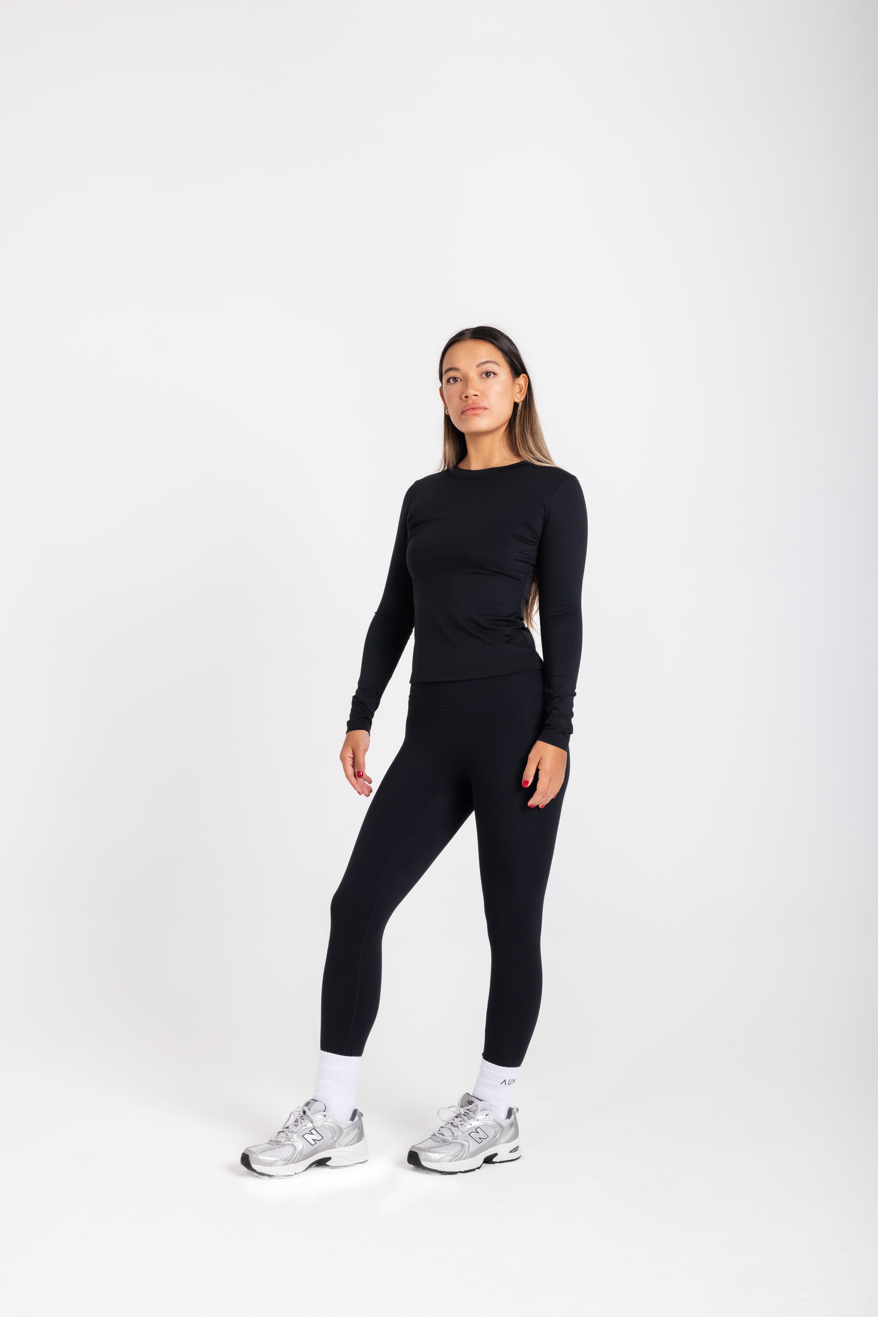 Feel Good Long Sleeve Top, Black