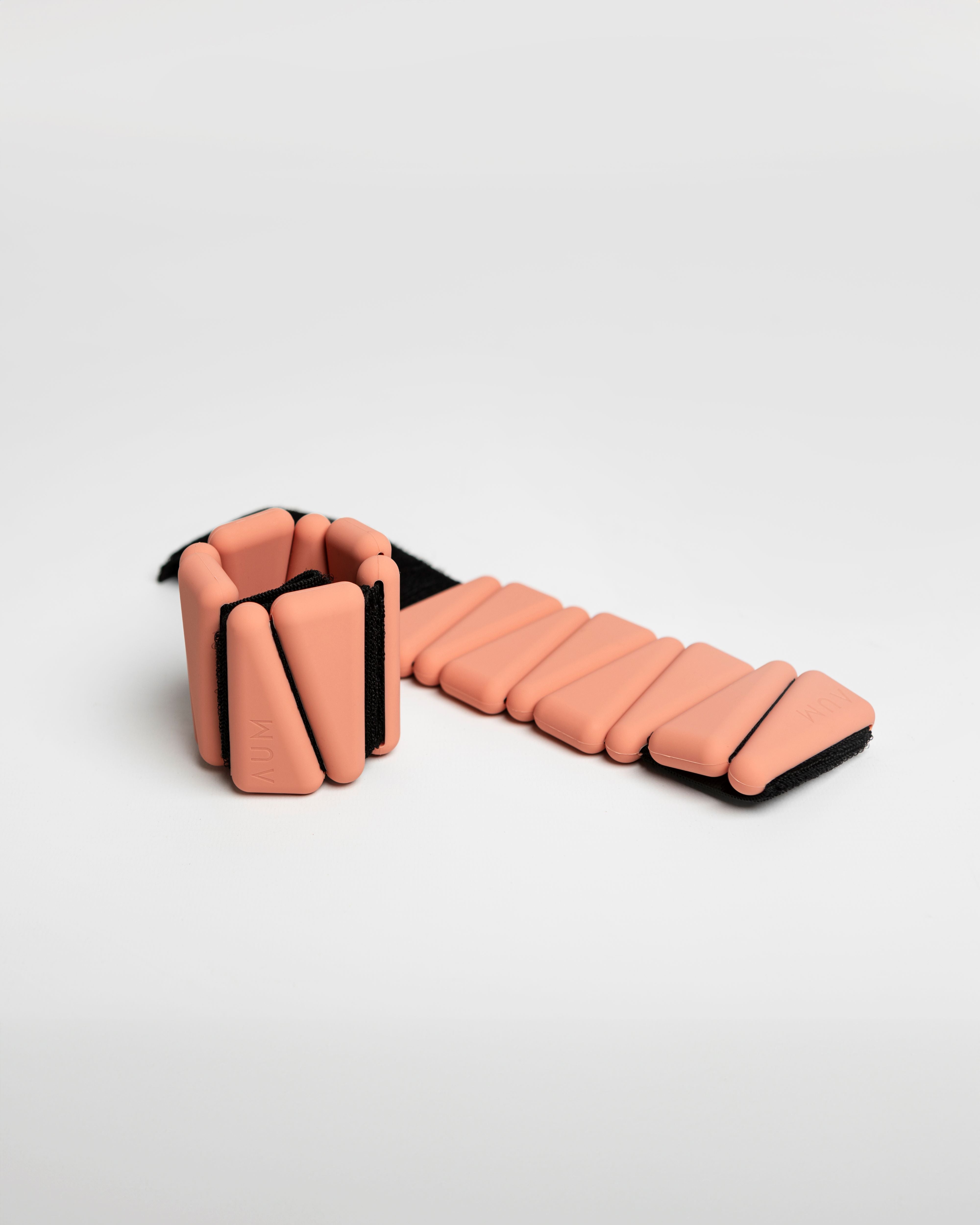 The AUM Ankle & Wrist Weights, Dusty Pink