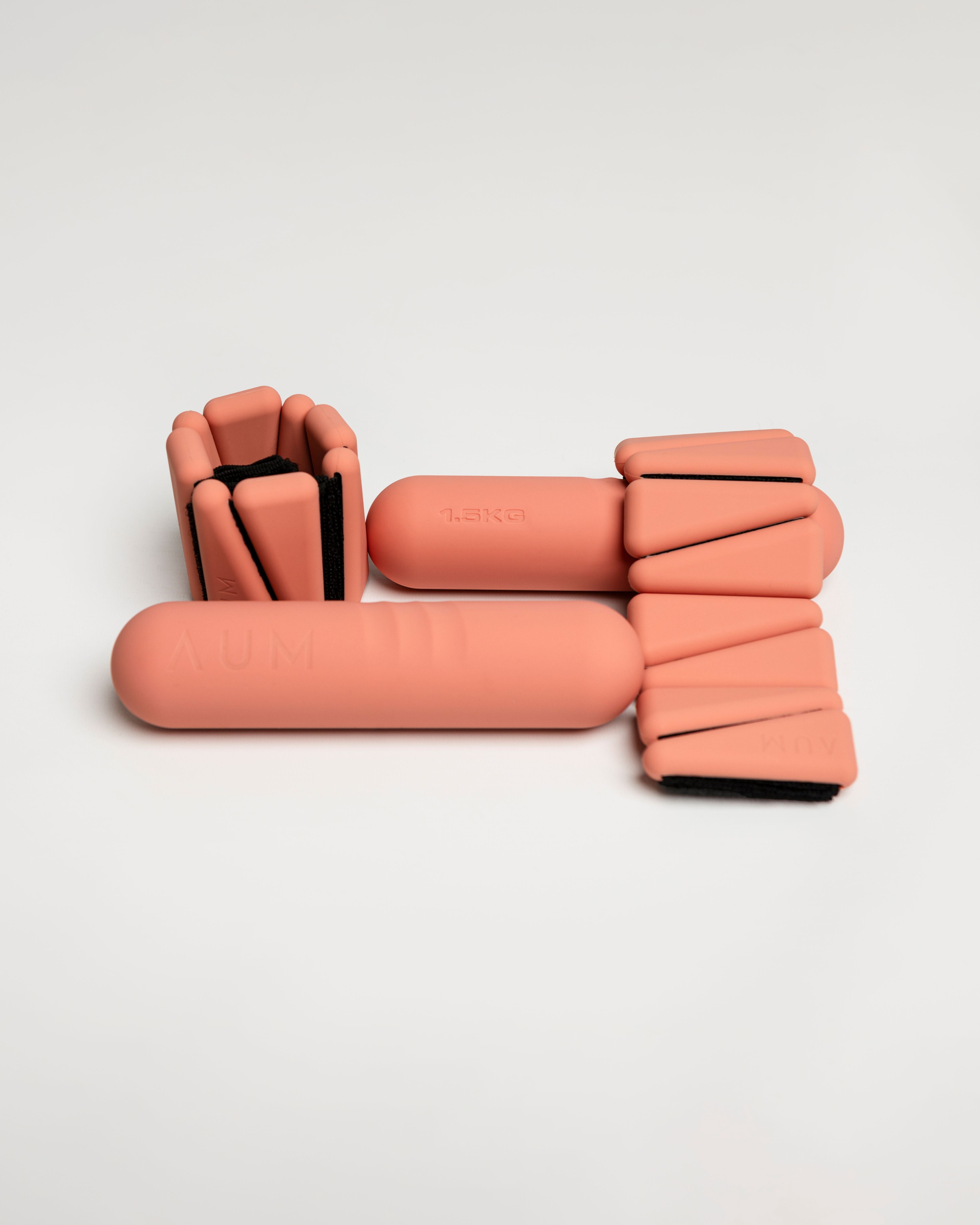 The AUM Hand Weights, Dusty Pink