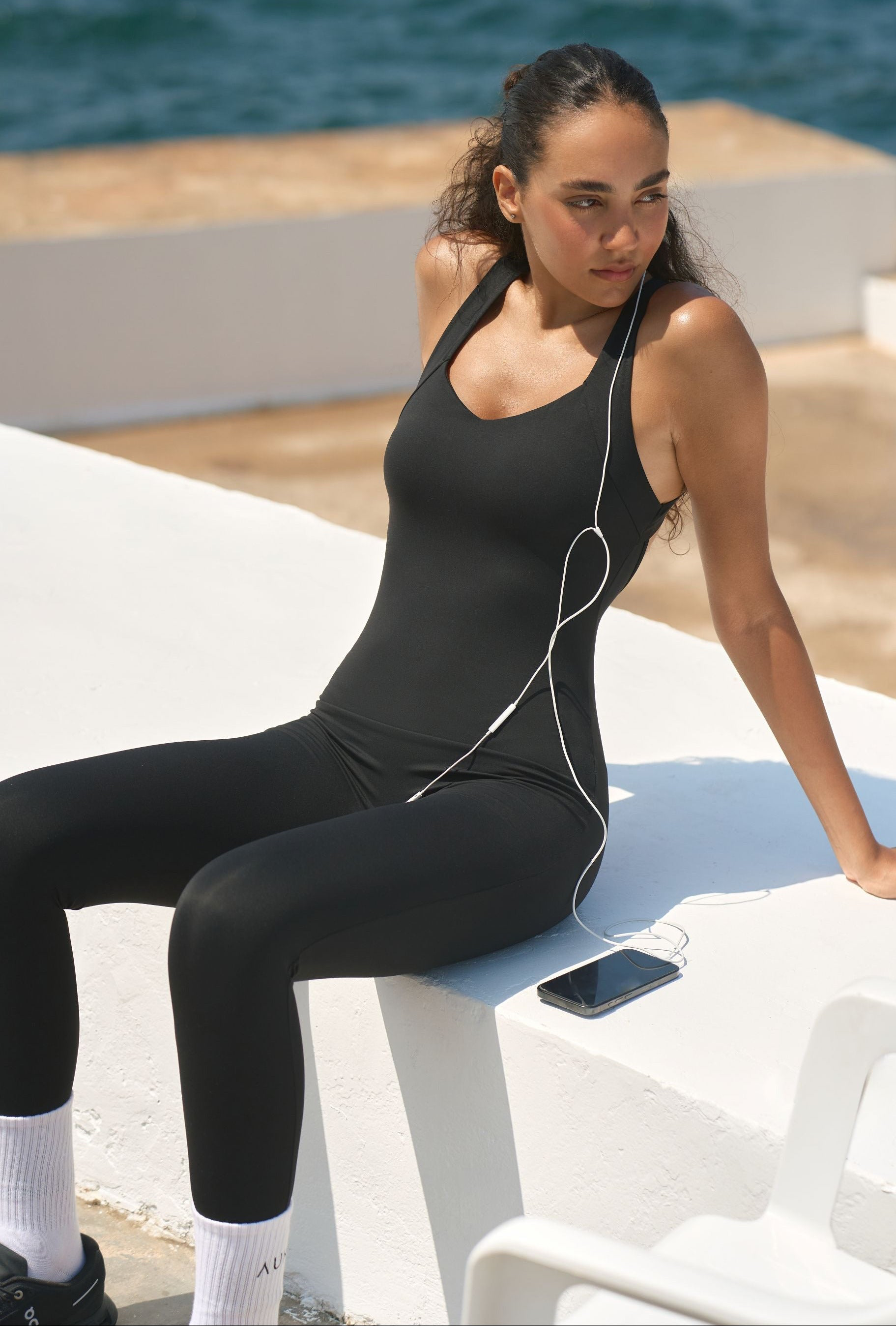 Core Jumpsuit, Black